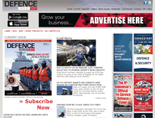 Tablet Screenshot of defencereviewasia.com